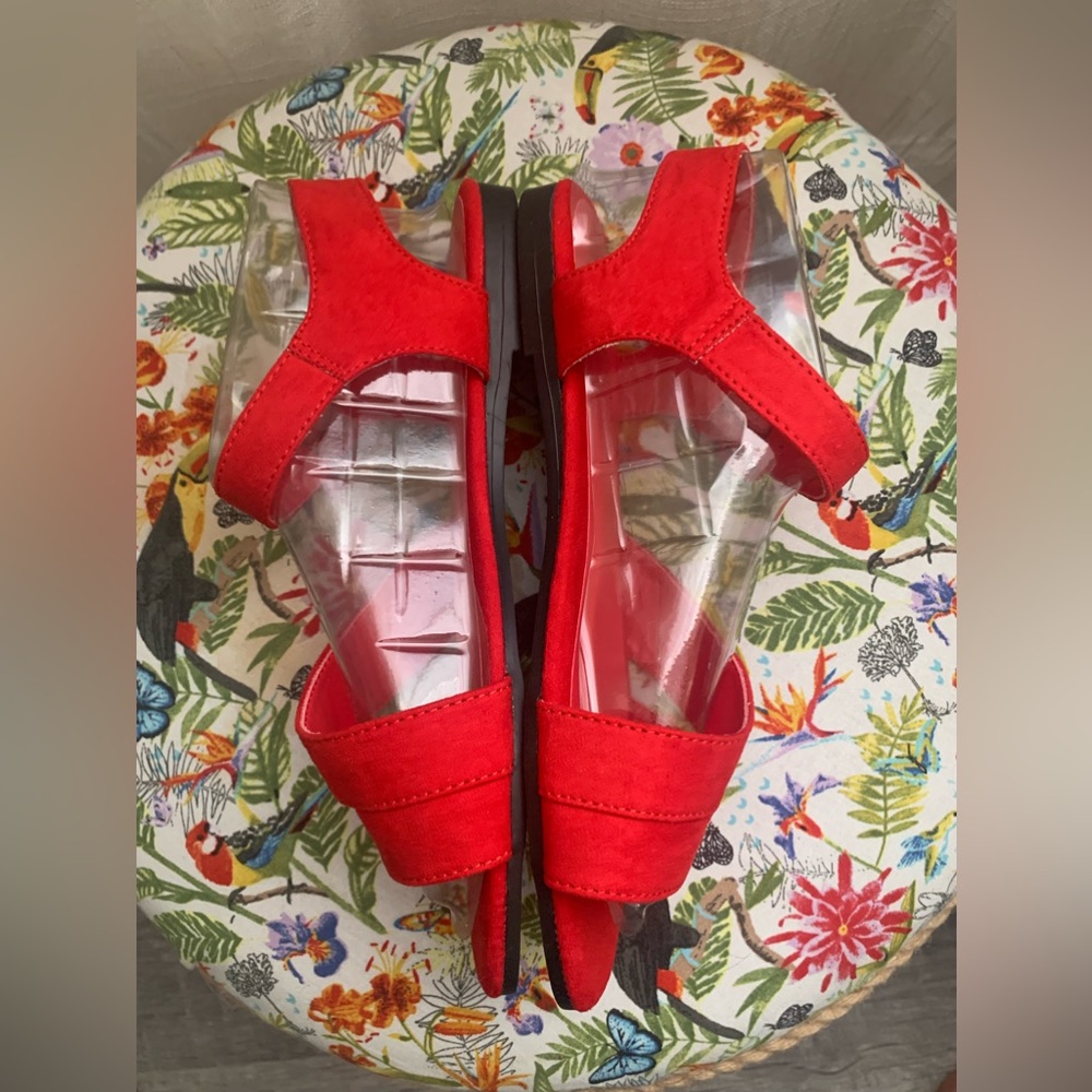 New Red Sandals